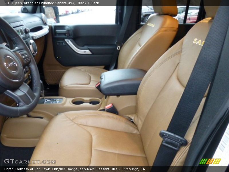 Black / Black 2013 Jeep Wrangler Unlimited Sahara 4x4
