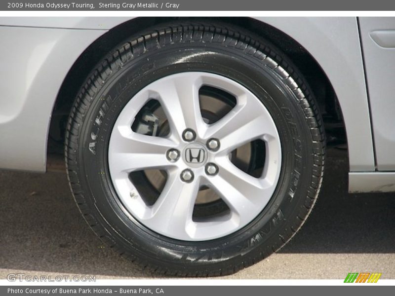 Sterling Gray Metallic / Gray 2009 Honda Odyssey Touring