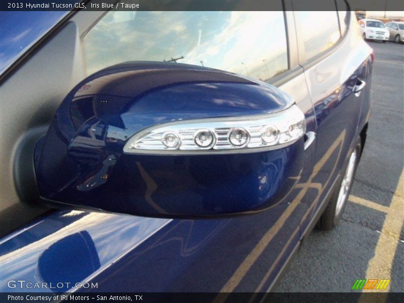 Iris Blue / Taupe 2013 Hyundai Tucson GLS