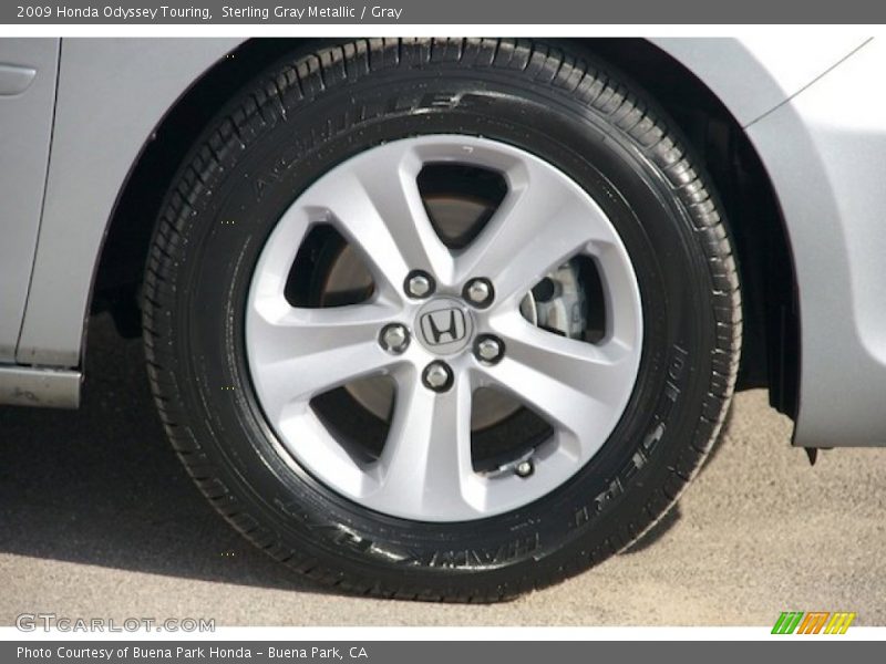 Sterling Gray Metallic / Gray 2009 Honda Odyssey Touring