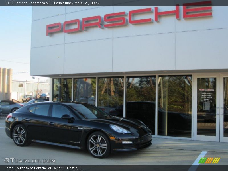 Basalt Black Metallic / Black 2013 Porsche Panamera V6