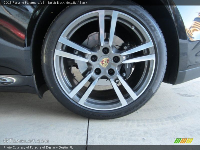 Basalt Black Metallic / Black 2013 Porsche Panamera V6