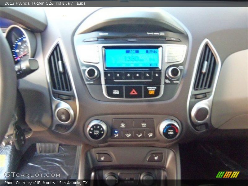 Iris Blue / Taupe 2013 Hyundai Tucson GLS