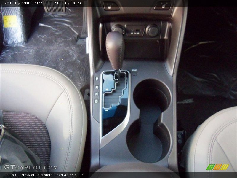 Iris Blue / Taupe 2013 Hyundai Tucson GLS