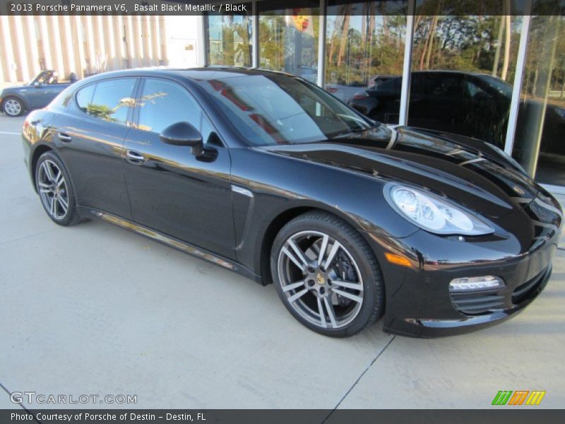 Basalt Black Metallic / Black 2013 Porsche Panamera V6