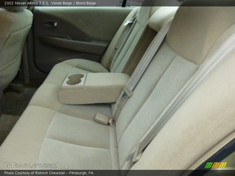 Velvet Beige / Blond Beige 2002 Nissan Altima 2.5 S