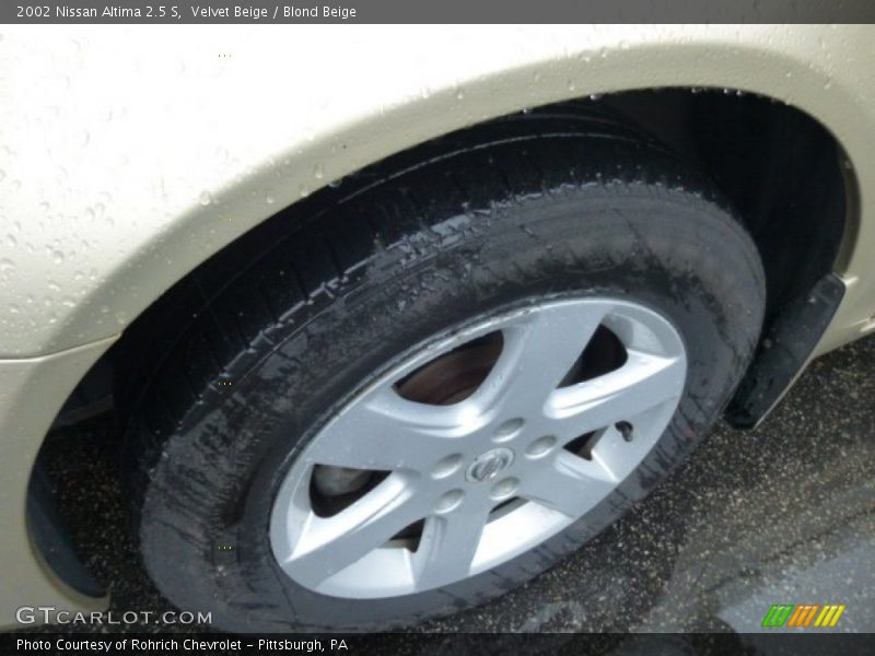 Velvet Beige / Blond Beige 2002 Nissan Altima 2.5 S