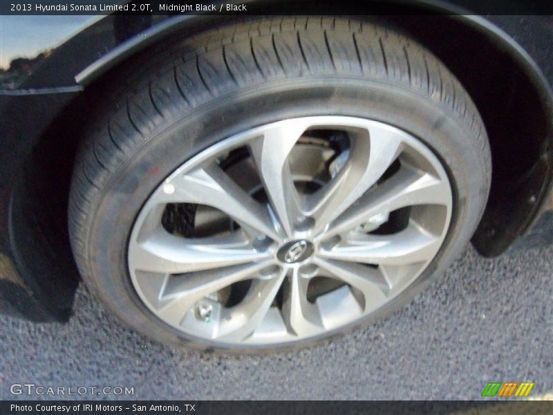 Midnight Black / Black 2013 Hyundai Sonata Limited 2.0T