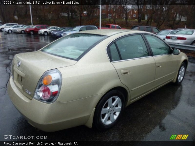 Velvet Beige / Blond Beige 2002 Nissan Altima 2.5 S