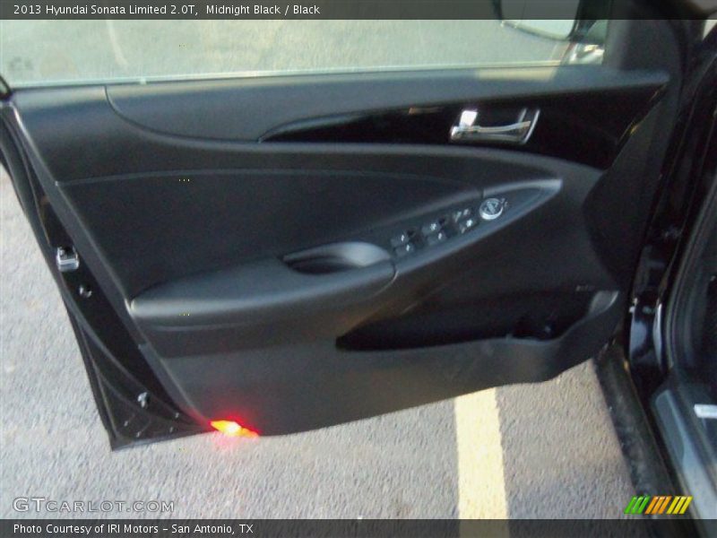Midnight Black / Black 2013 Hyundai Sonata Limited 2.0T