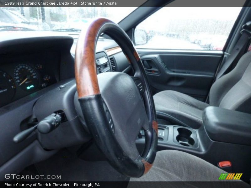 Stone White / Agate 1999 Jeep Grand Cherokee Laredo 4x4