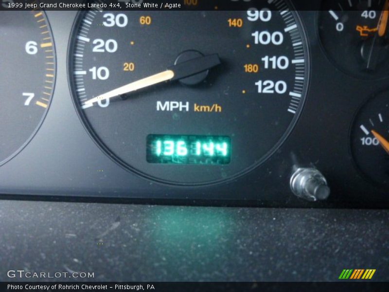 Stone White / Agate 1999 Jeep Grand Cherokee Laredo 4x4