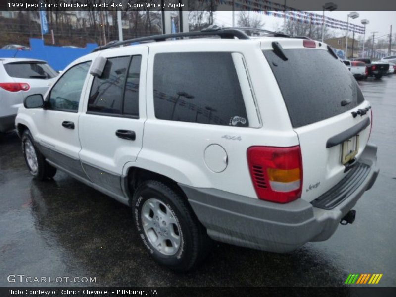Stone White / Agate 1999 Jeep Grand Cherokee Laredo 4x4
