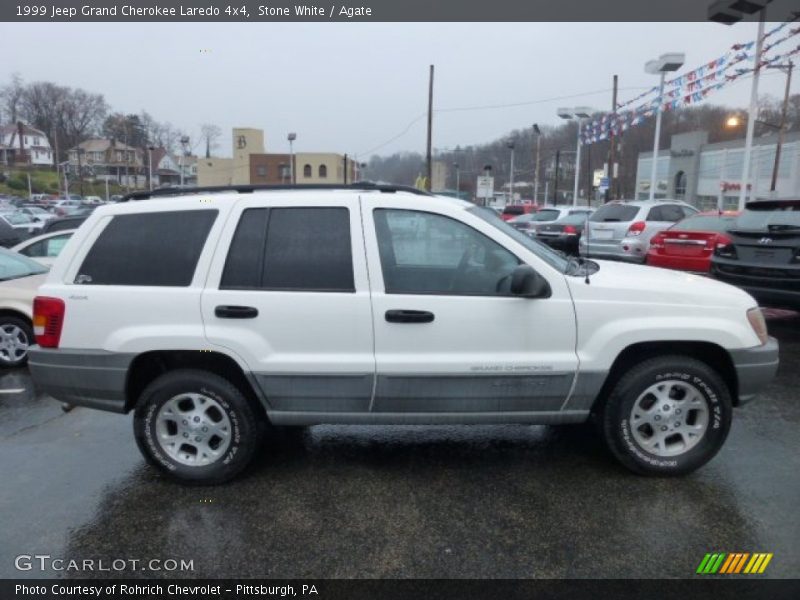 Stone White / Agate 1999 Jeep Grand Cherokee Laredo 4x4