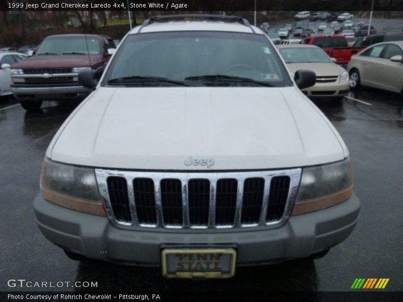 Stone White / Agate 1999 Jeep Grand Cherokee Laredo 4x4