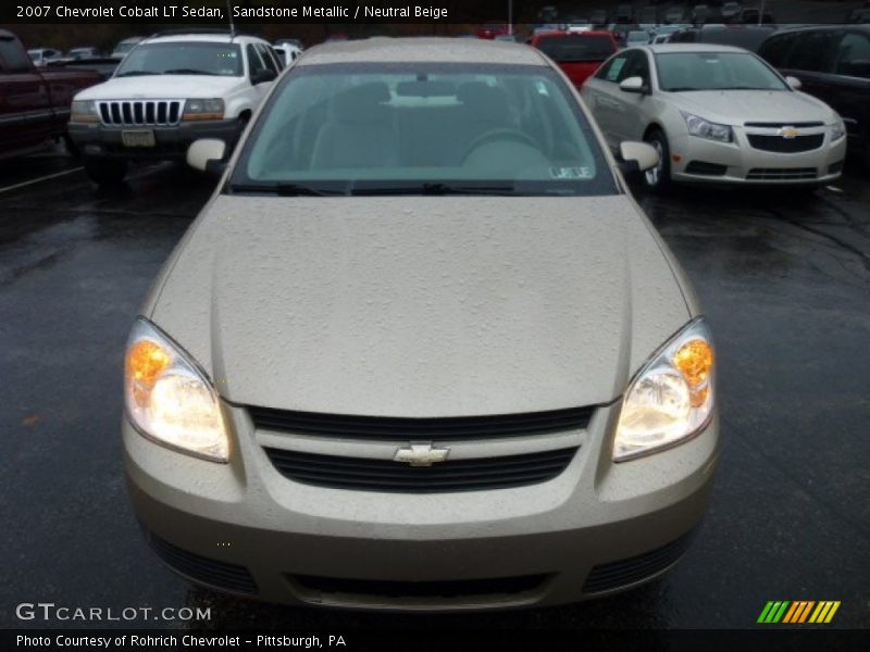 Sandstone Metallic / Neutral Beige 2007 Chevrolet Cobalt LT Sedan