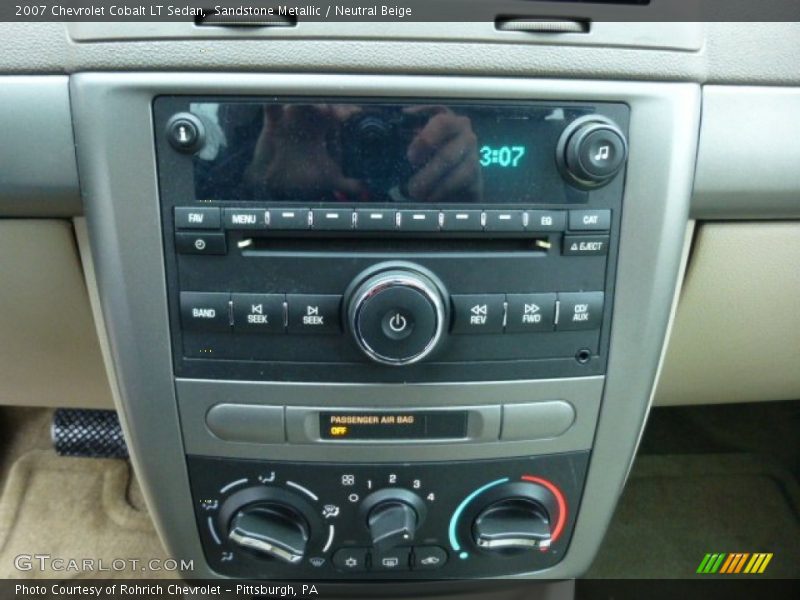 Sandstone Metallic / Neutral Beige 2007 Chevrolet Cobalt LT Sedan