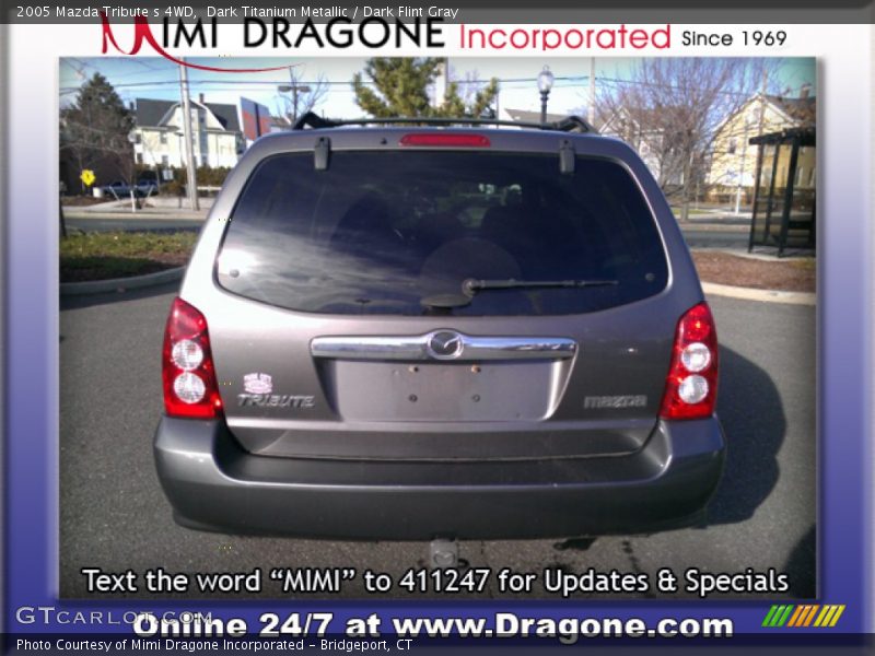 Dark Titanium Metallic / Dark Flint Gray 2005 Mazda Tribute s 4WD