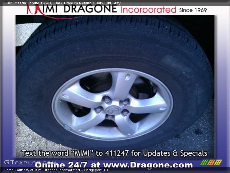 Dark Titanium Metallic / Dark Flint Gray 2005 Mazda Tribute s 4WD
