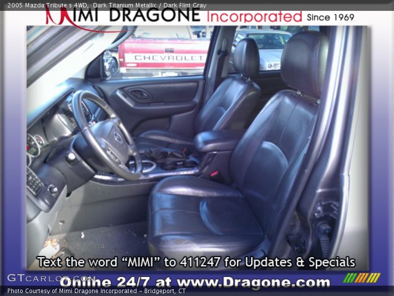 Dark Titanium Metallic / Dark Flint Gray 2005 Mazda Tribute s 4WD