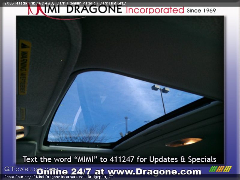 Dark Titanium Metallic / Dark Flint Gray 2005 Mazda Tribute s 4WD
