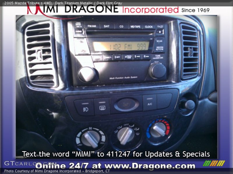 Dark Titanium Metallic / Dark Flint Gray 2005 Mazda Tribute s 4WD