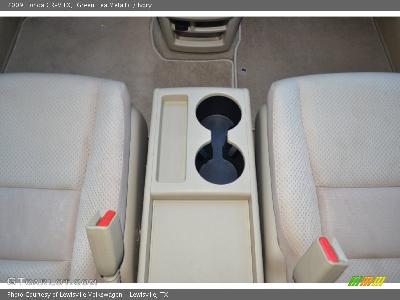 Green Tea Metallic / Ivory 2009 Honda CR-V LX