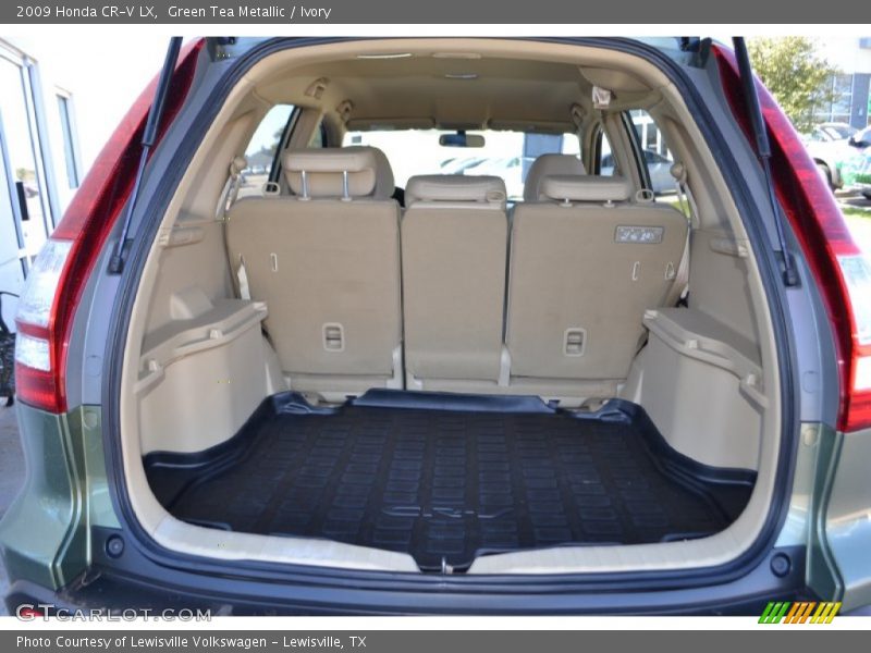 Green Tea Metallic / Ivory 2009 Honda CR-V LX