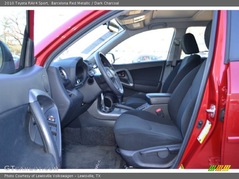 Barcelona Red Metallic / Dark Charcoal 2010 Toyota RAV4 Sport