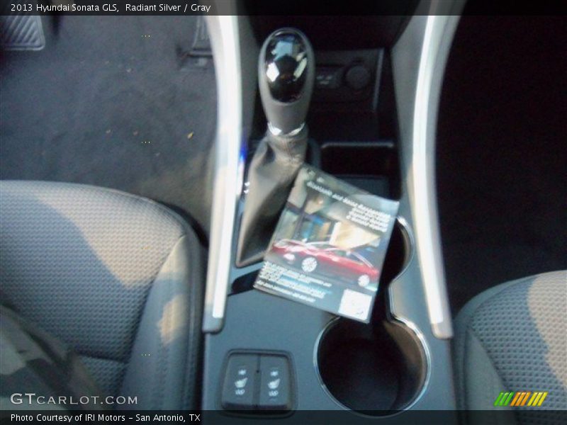 Radiant Silver / Gray 2013 Hyundai Sonata GLS