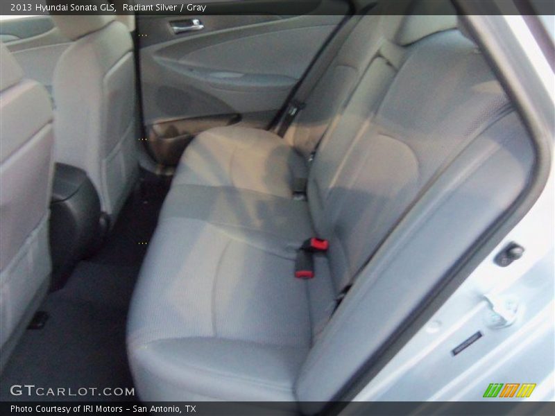Radiant Silver / Gray 2013 Hyundai Sonata GLS