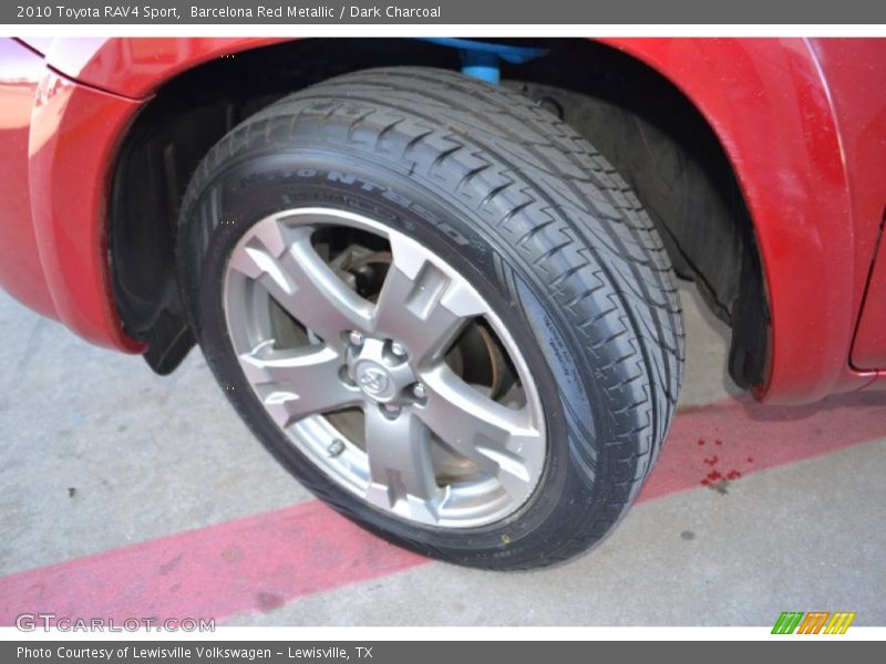 Barcelona Red Metallic / Dark Charcoal 2010 Toyota RAV4 Sport