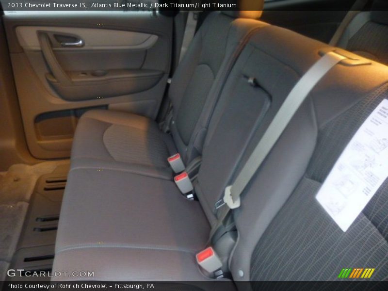 Atlantis Blue Metallic / Dark Titanium/Light Titanium 2013 Chevrolet Traverse LS