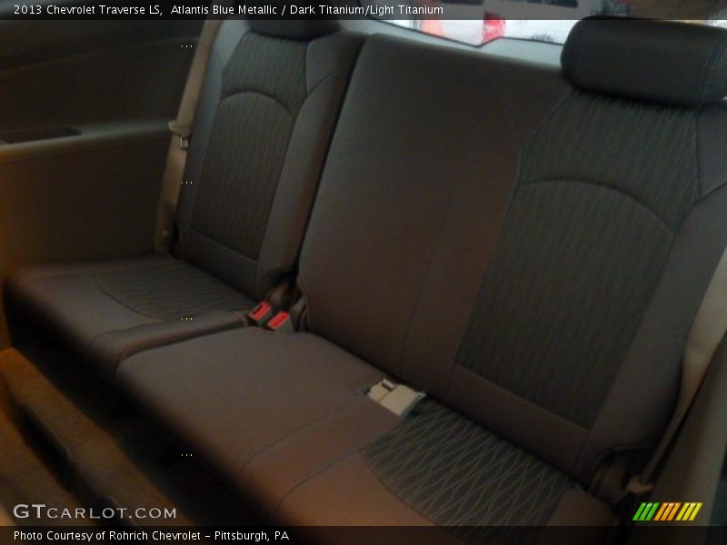 Atlantis Blue Metallic / Dark Titanium/Light Titanium 2013 Chevrolet Traverse LS
