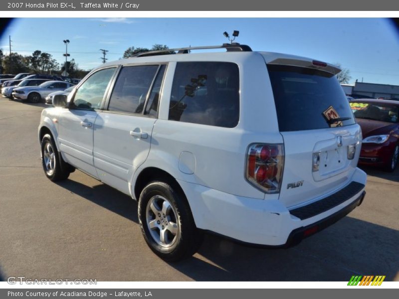 Taffeta White / Gray 2007 Honda Pilot EX-L