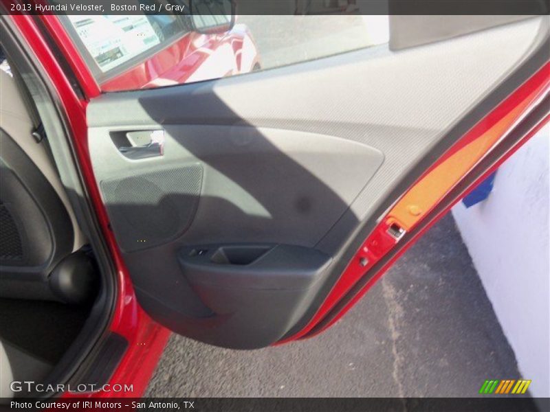 Boston Red / Gray 2013 Hyundai Veloster