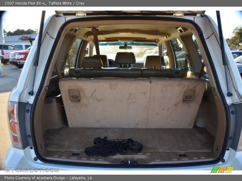 Taffeta White / Gray 2007 Honda Pilot EX-L