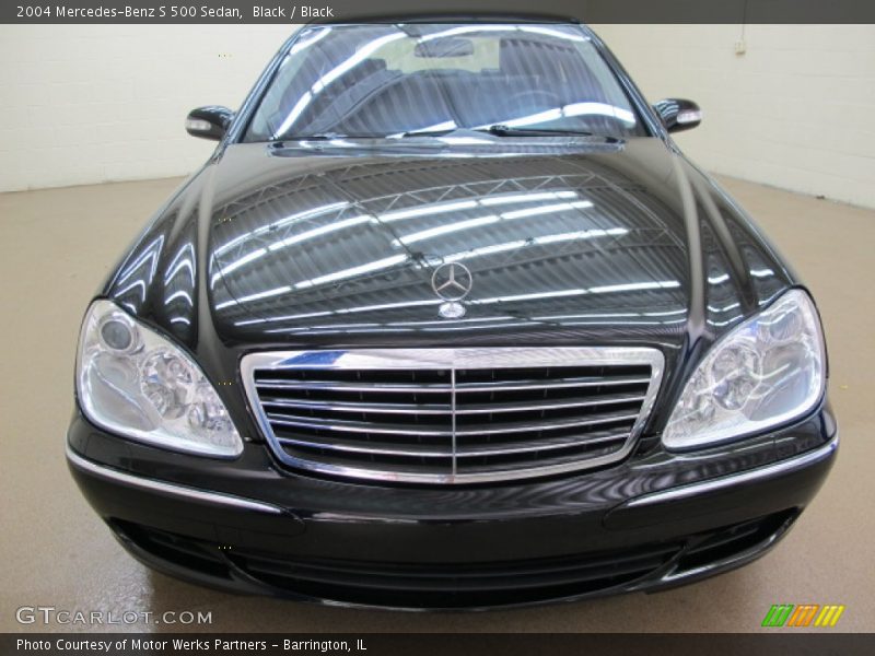 Black / Black 2004 Mercedes-Benz S 500 Sedan