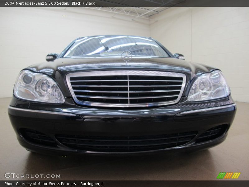 Black / Black 2004 Mercedes-Benz S 500 Sedan