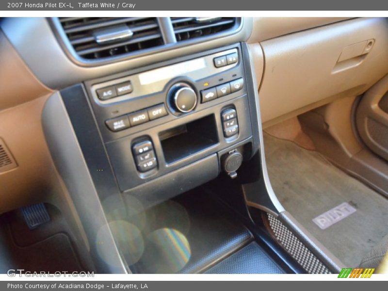Taffeta White / Gray 2007 Honda Pilot EX-L