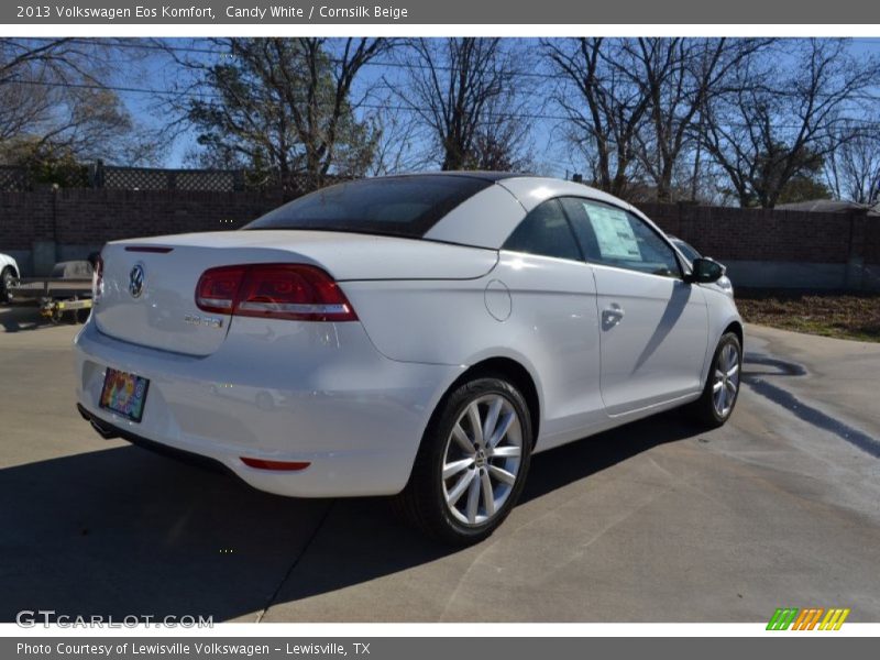 Candy White / Cornsilk Beige 2013 Volkswagen Eos Komfort