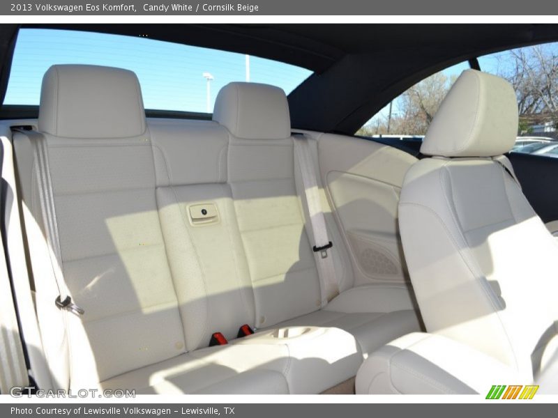 Candy White / Cornsilk Beige 2013 Volkswagen Eos Komfort