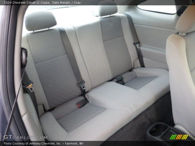 Slate Metallic / Gray 2009 Chevrolet Cobalt LS Coupe
