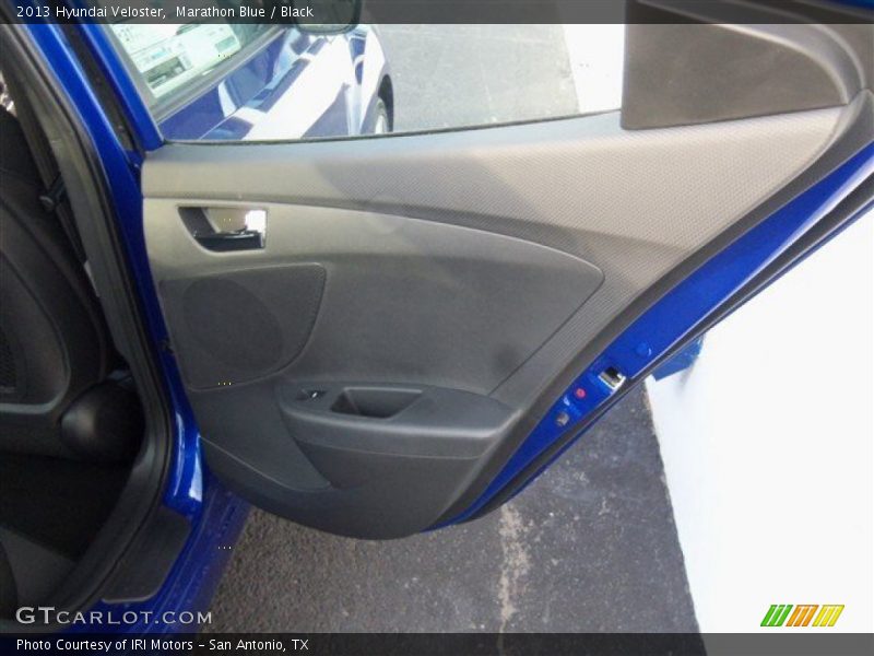 Marathon Blue / Black 2013 Hyundai Veloster