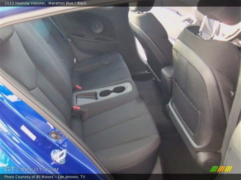 Marathon Blue / Black 2013 Hyundai Veloster