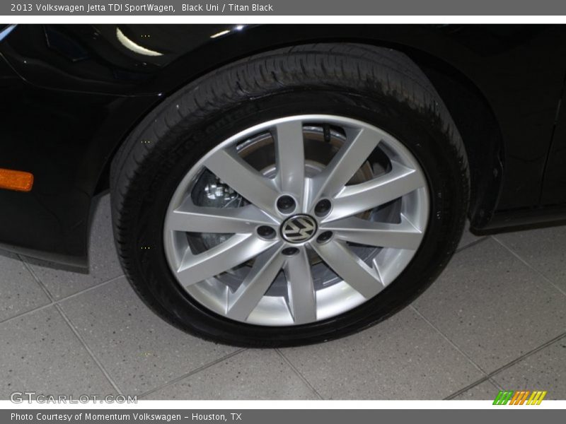 Black Uni / Titan Black 2013 Volkswagen Jetta TDI SportWagen