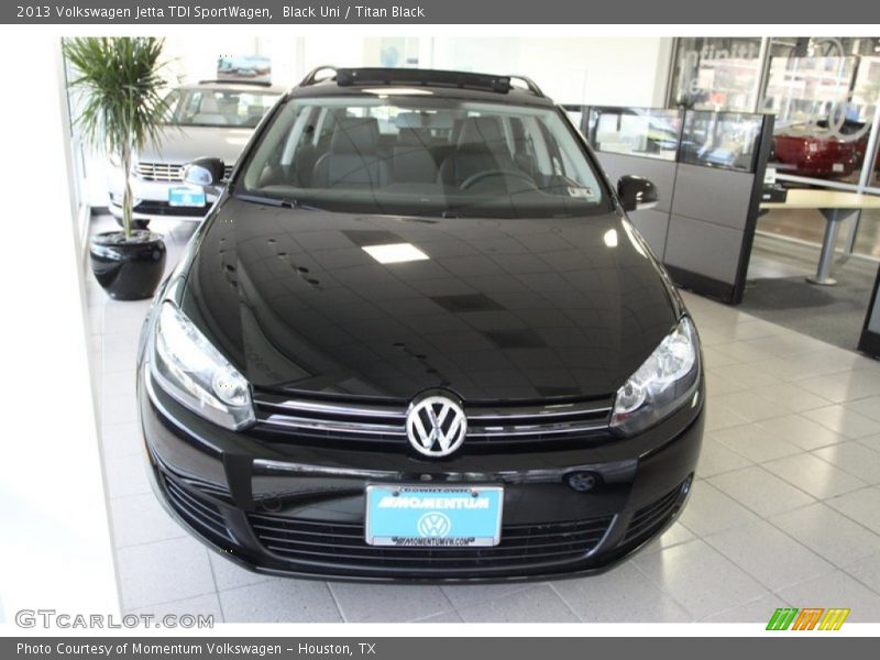 Black Uni / Titan Black 2013 Volkswagen Jetta TDI SportWagen