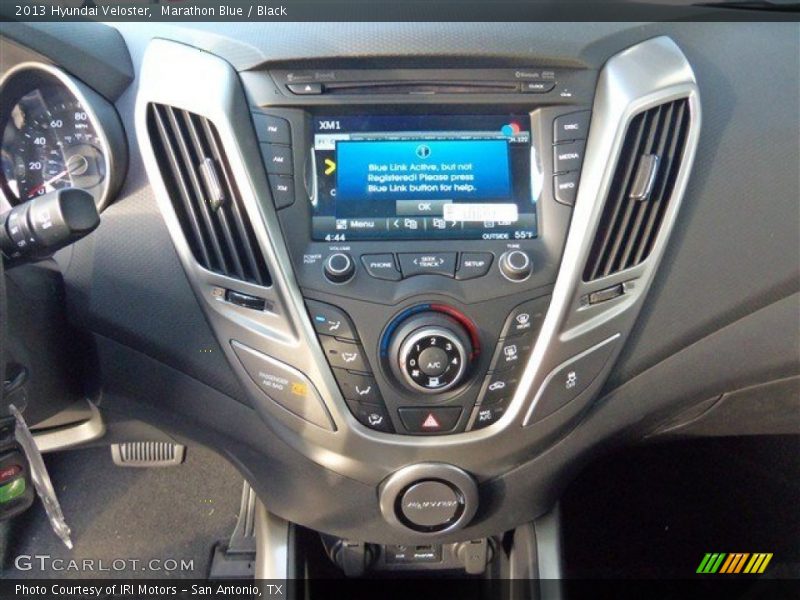 Marathon Blue / Black 2013 Hyundai Veloster