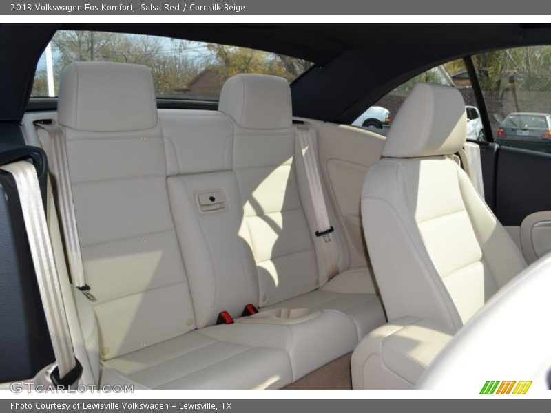 Salsa Red / Cornsilk Beige 2013 Volkswagen Eos Komfort