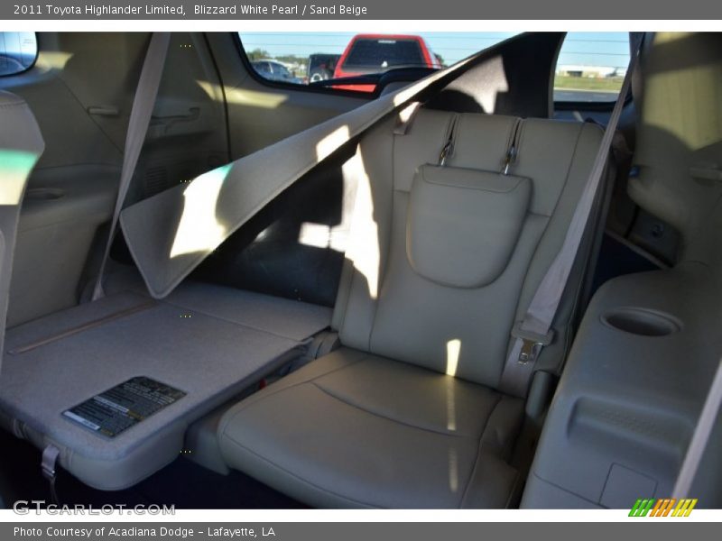 Blizzard White Pearl / Sand Beige 2011 Toyota Highlander Limited
